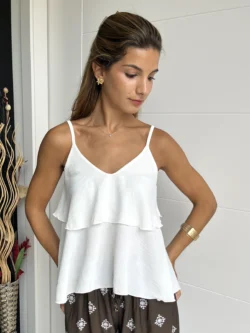 Top Volante Blanco - Imagen 2