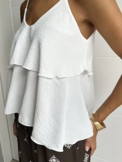 Top Volante Blanco - Imagen 5