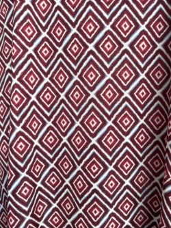 Vestido Tirantes Seda Fría Rombos - Imagen 9