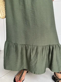 Vestido Tirantes Lazo Verde - Imagen 11