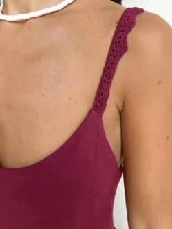 Vestido Lazo Burdeos - Imagen 10