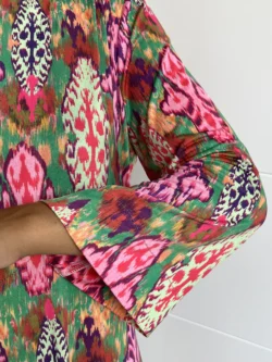 Vestido India Estampado Multicolor - Imagen 9