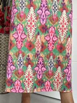 Vestido India Estampado Multicolor - Imagen 10