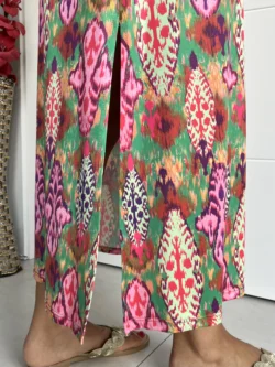 Vestido India Estampado Multicolor - Imagen 11