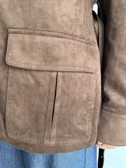 Chaqueta Flecos Marrón - Imagen 15