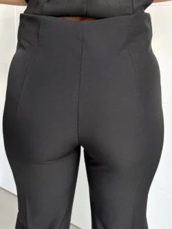 Pantalón Vestir Recto Negro - Imagen 9