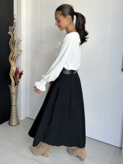 Falda Cinturones Negra - Imagen 6