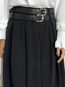 Falda Cinturones Negra - Imagen 9
