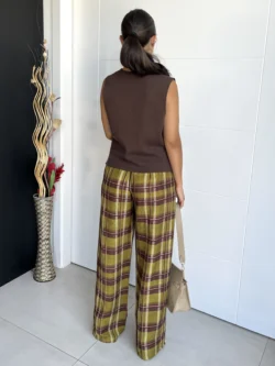 Chaleco Punto Botones Chocolate - Imagen 8