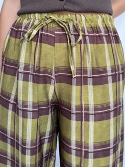 Pantalón Cuadros Pistacho - Imagen 7