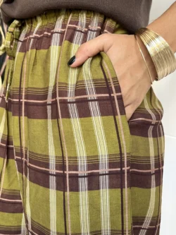 Pantalón Cuadros Pistacho - Imagen 9