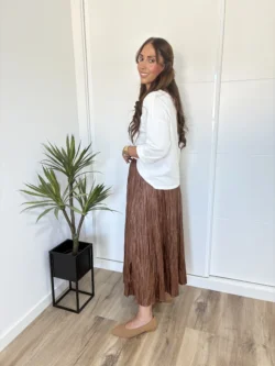 Camiseta blanca oversize mujer look de temporada