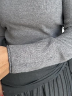 Jersey Básico Gris de Manga Larga - Imagen 6