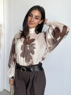 Blusa Gasa Floral Clara - Imagen 2