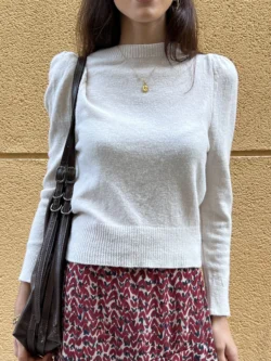 Suéter Crudo Hombro Marcado - Imagen 2