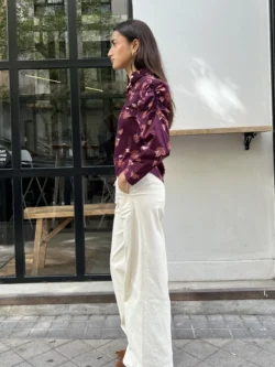 Pantalón Loneta en Crudo - Imagen 4