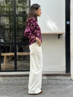 Pantalón Loneta en Crudo - Imagen 3