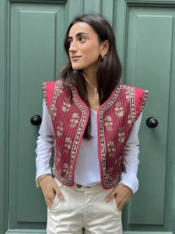 Chaleco Loneta Estampado