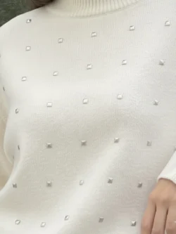 Suéter Crudo con Brillos - Imagen 2