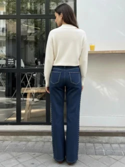 Suéter Crudo Cut Out Cuello Perkins - Imagen 5