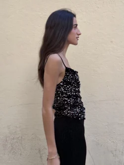 Top Negro de Lentejuelas - Imagen 4