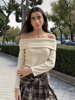 Falda Larga Cuadros Anudada - Imagen 5