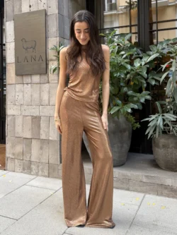 top halter en color camel