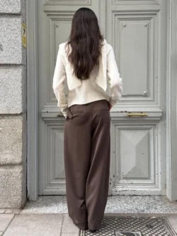 Suéter Doble Solapa color Marfil - Imagen 7