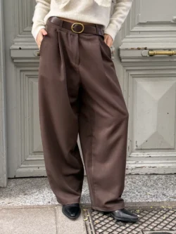 Pantalón Chocolate Estilo Boho - Imagen 2