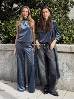 Kimono Velvet Azul Grisáceo - Imagen 7