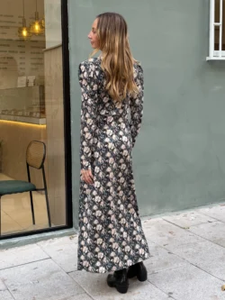 Vestido Largo Verde Bosque & Arena - Imagen 5