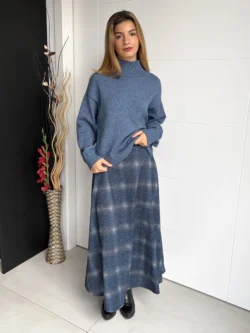 Jersey Cuello Perkins Azul - Imagen 3