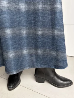 Falda de Cuadros Azul - Imagen 7