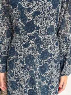 Vestido Midi Gasa Petróleo - Imagen 11