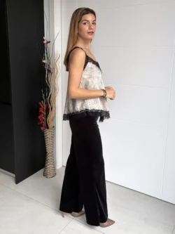 Pantalón Terciopelo Negro - Imagen 5