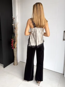 Pantalón Terciopelo Negro - Imagen 6