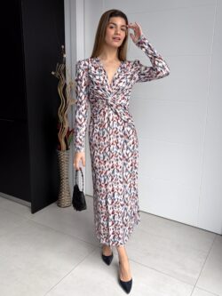 Vestido Largo Estampado Aurora - Imagen 2