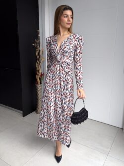 Vestido Largo Estampado Aurora - Imagen 4