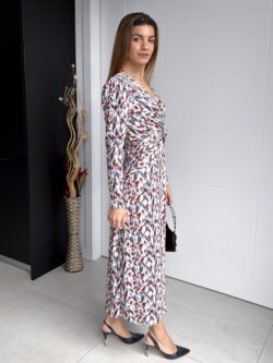 Vestido Largo Estampado Aurora - Imagen 5