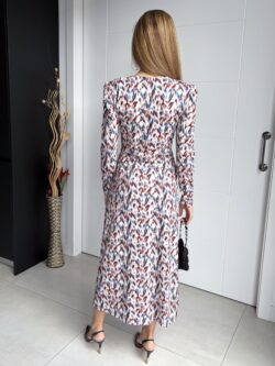 Vestido Largo Estampado Aurora - Imagen 6