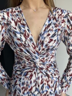 Vestido Largo Estampado Aurora - Imagen 10