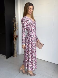 Vestido Largo Estampado Buganvilla - Imagen 7