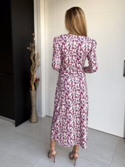 Vestido Largo Estampado Buganvilla - Imagen 8