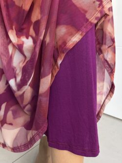 Vestido Midi Halter Frambuesa y Coral - Imagen 9