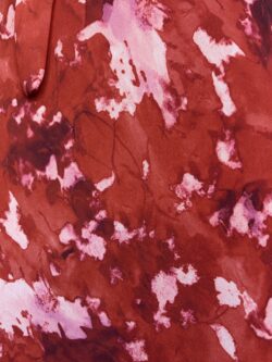 Vestido Largo Palabra de Honor Estampado Teja - Imagen 9