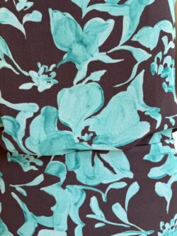 Blusa Halter Estampada Turquesa - Imagen 6