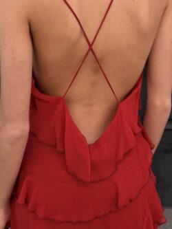 Vestido Largo Volantes Amapola - Imagen 6
