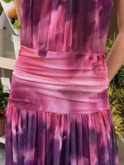 Vestido Tul Halter Frambuesa Silvestre - Imagen 7