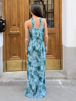 Vestido Largo Palabra de Honor Posidonia - Imagen 4