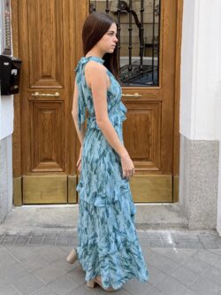 Vestido Halter Posidonia Marina - Imagen 4